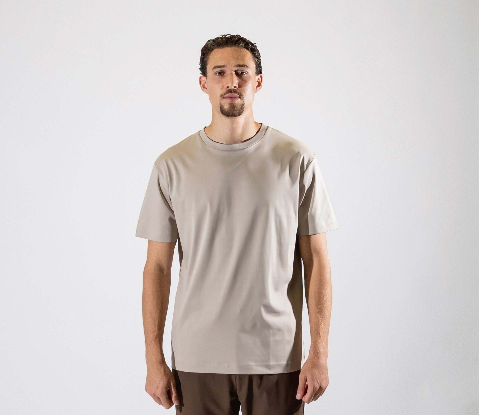 T SHIRT - TAUPE